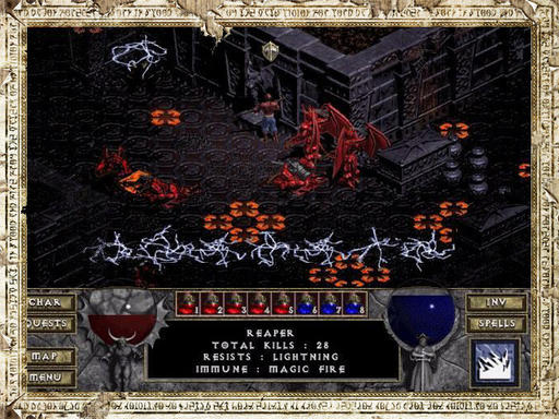 Hellfire: Diablo Expansion Pack - Локации