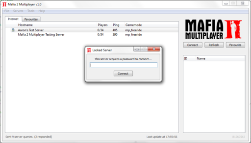 Mafia II - Сервер-браузер для мультиплеера почти готов